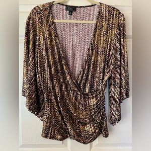 Dressbarn Sparkly Top XL